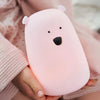 Big Bear Silicone Lamp - Pink