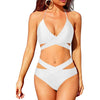SculptGlow™ – Cutout High-Waist Bikini Set Trendarium
