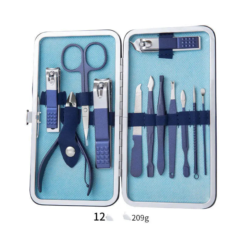 Luxury Nail Care Set – Precision Clippers, Scissors & Grooming Tools Trendarium