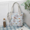 Versatile Large Capacity Floral Canvas Crossbody Shoulder Bag Trendarium