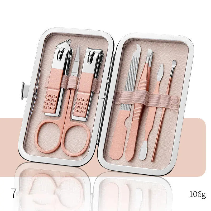 Luxury Nail Care Set – Precision Clippers, Scissors & Grooming Tools Trendarium