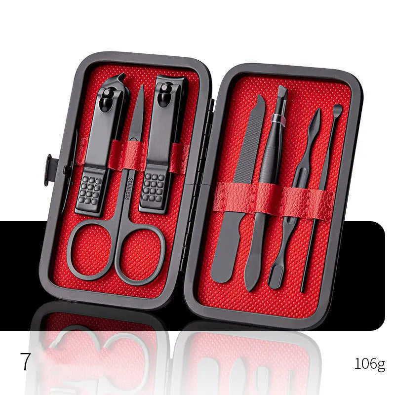 Luxury Nail Care Set – Precision Clippers, Scissors & Grooming Tools Trendarium