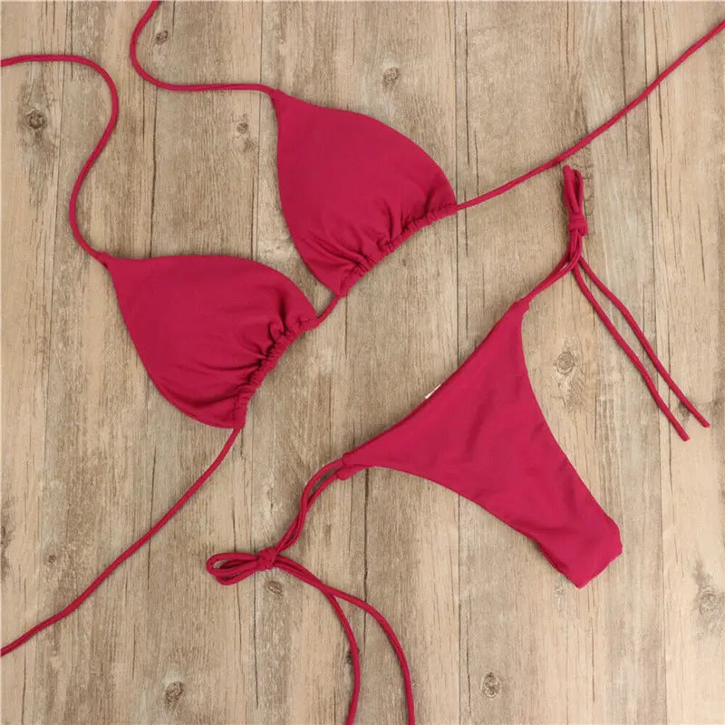 SunCrave™ Tie-Up Bikini Trendarium