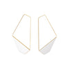 Folded Slim Earrings