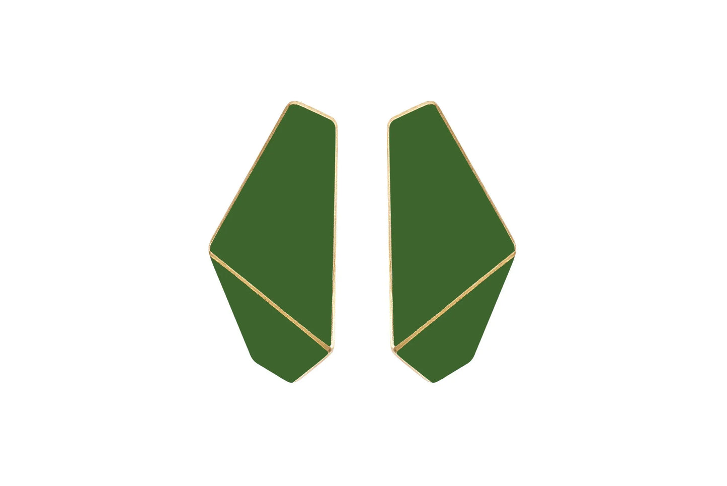 Folded Slim Earrings