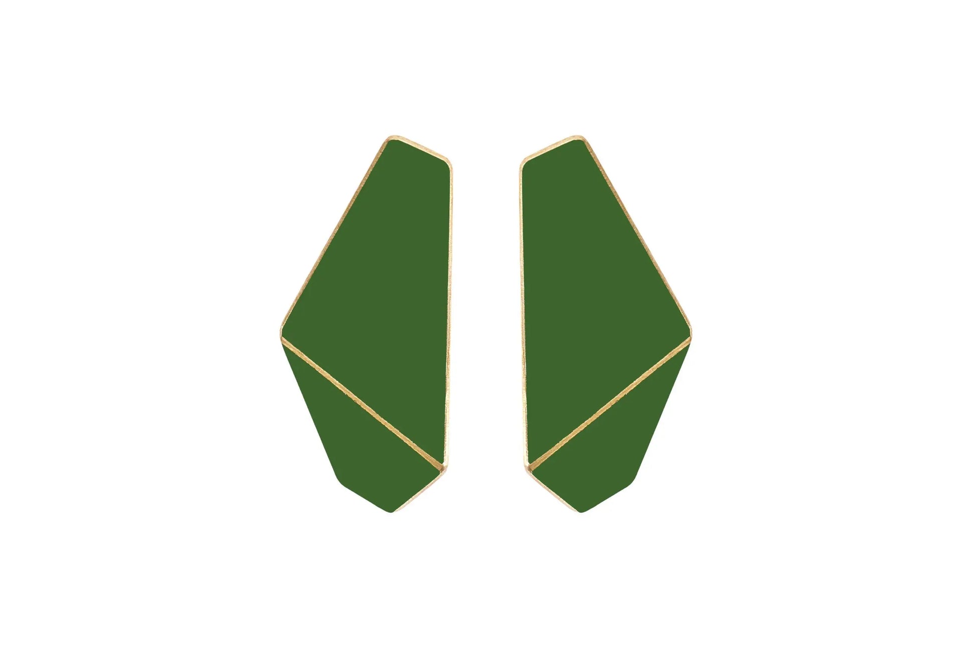 Folded Slim Earrings