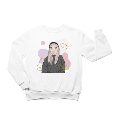 Unisex Crewneck Sweatshirt with Illustration - In Time