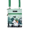 Moomintroll Adventuring Neck/Passport Bag - Green