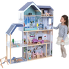 Wooden Dollhouse Crystal with LED Lights