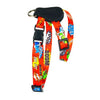 Harness With Leather – Red Graffiti