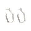 Hoops Silver Earrings