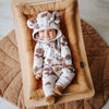 Eared Jumpsuit for Babies and Kids - Acorns on Sand