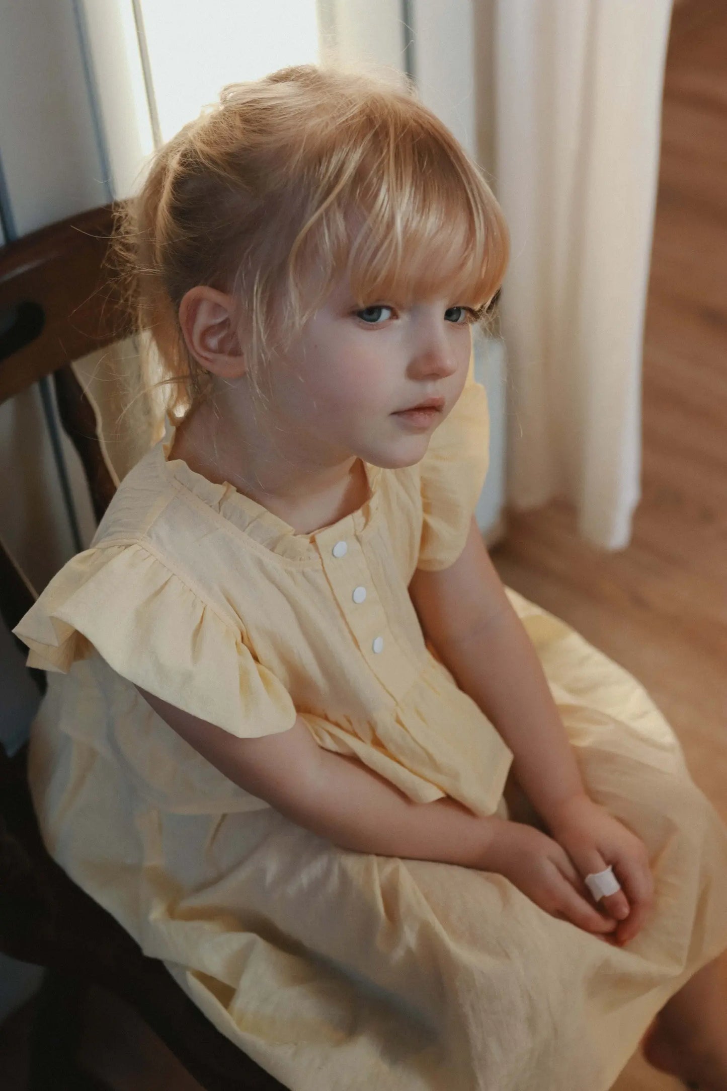 Kids Dress Sisi – Yellow