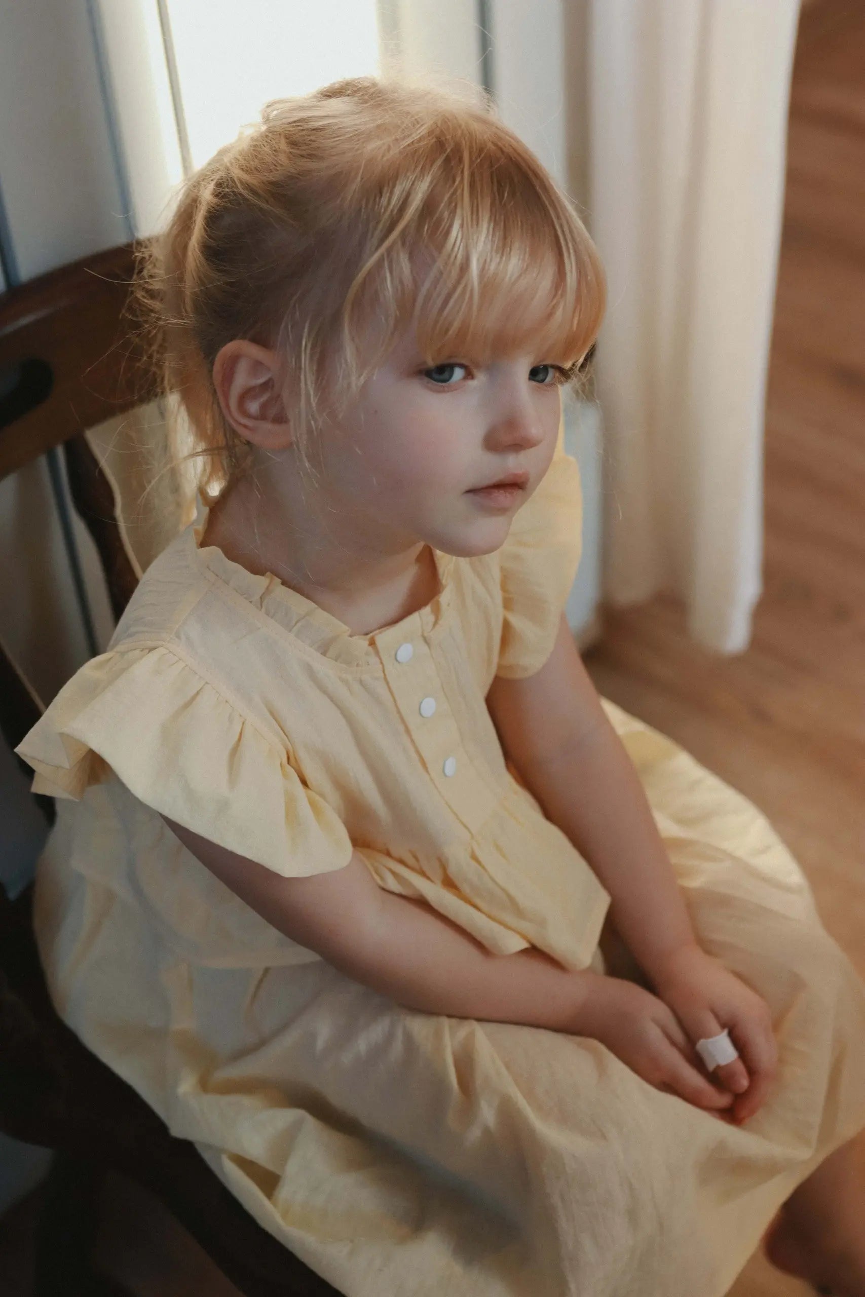 Kids Dress Sisi – Yellow