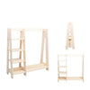 Clothing Rack with Shelves for Toddlers