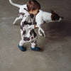 Eared Jumpsuit for Babies and Kids - Beige Bear