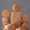 Solid Hair-Care Set with Corkwood Travel Cases