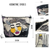 MAKEUP BAG / POUCH SIUZANA - BLACK