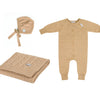 JOY Gift Set For Baby - Blanket, Romper and Bonnet