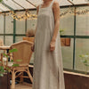 Linen Fugue Dress - Melange