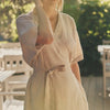 Linen Vine Dress - Melange