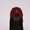 Little My Dad Cap Adult - Red