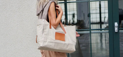 Liiva Dog Carrier & Personal Bag - Beige 