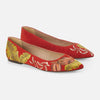 Mangará Pindaiva Ballerinas - Suede - Embroidery