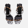 Mangará Women’s Sandals Animal Print - 6.5cm Block Heel