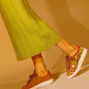 Mangará Women's Sneakers Embroidery Suede
