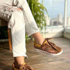 Mangará Women's Sneakers Embroidery Suede