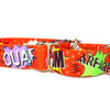 Martingale Collar - Red Graffiti
