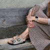 Meeliku Leather Sandals – Beige