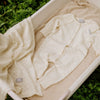 Merino wool baby blanket LOVE