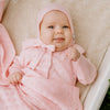 Merino wool baby blanket LOVE