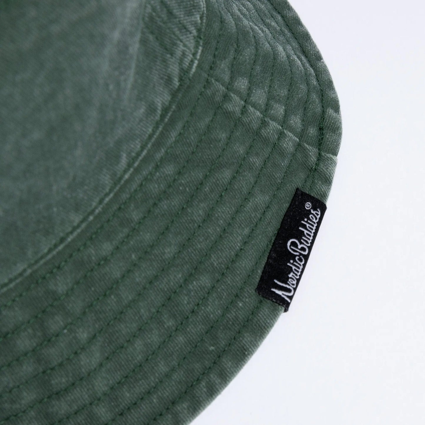 Moomin Classics Washed Denim Bucket Hat - Green