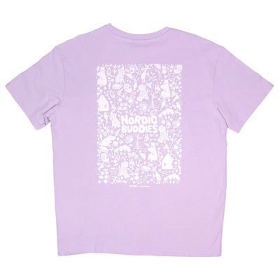 Moomin Heavy Unisex T-shirt - Lilac