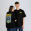 Moomin Jungle Heavy Unisex T-shirt - Black