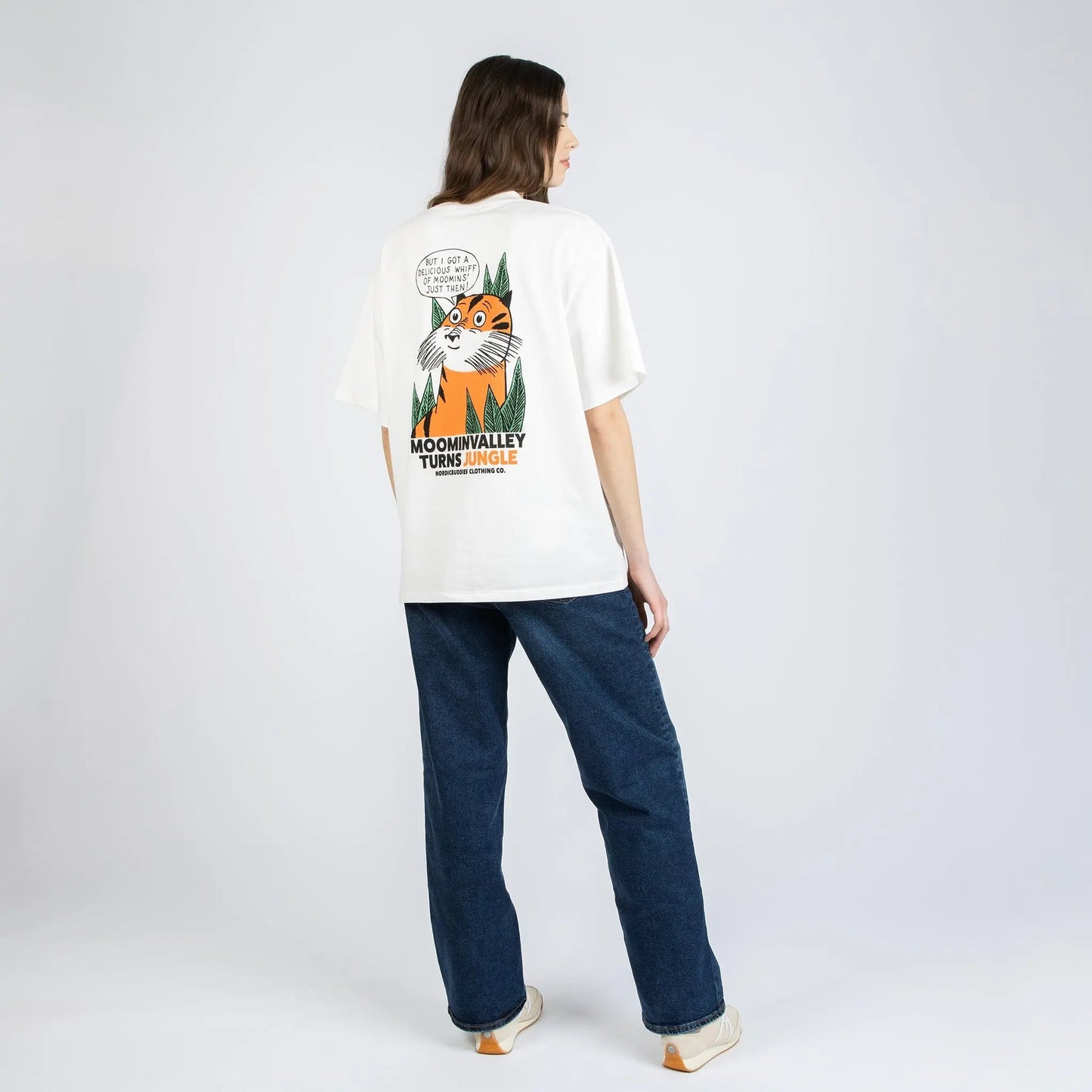 Moomin Jungle Heavy Unisex T-shirt - White