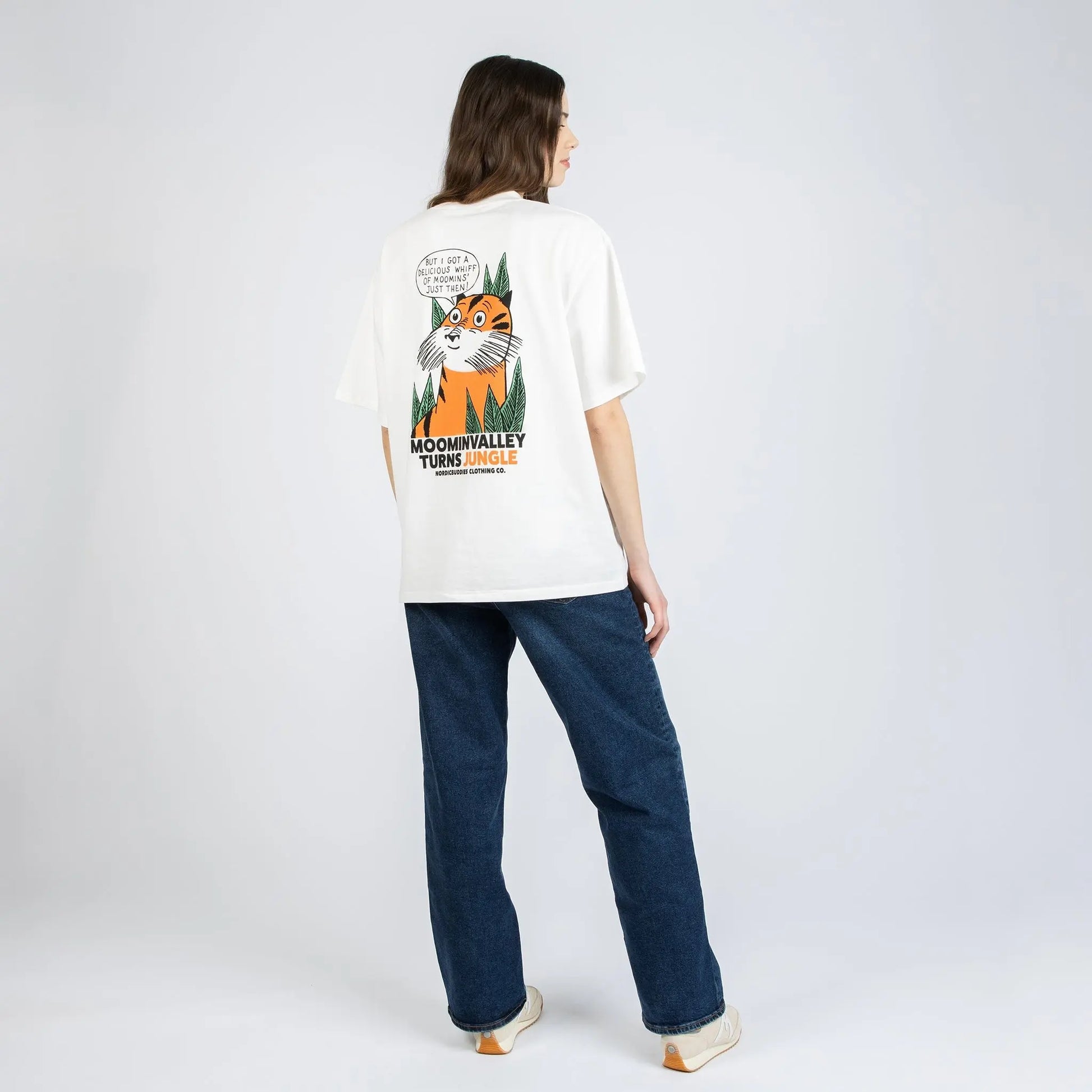 Moomin Jungle Heavy Unisex T-shirt - White