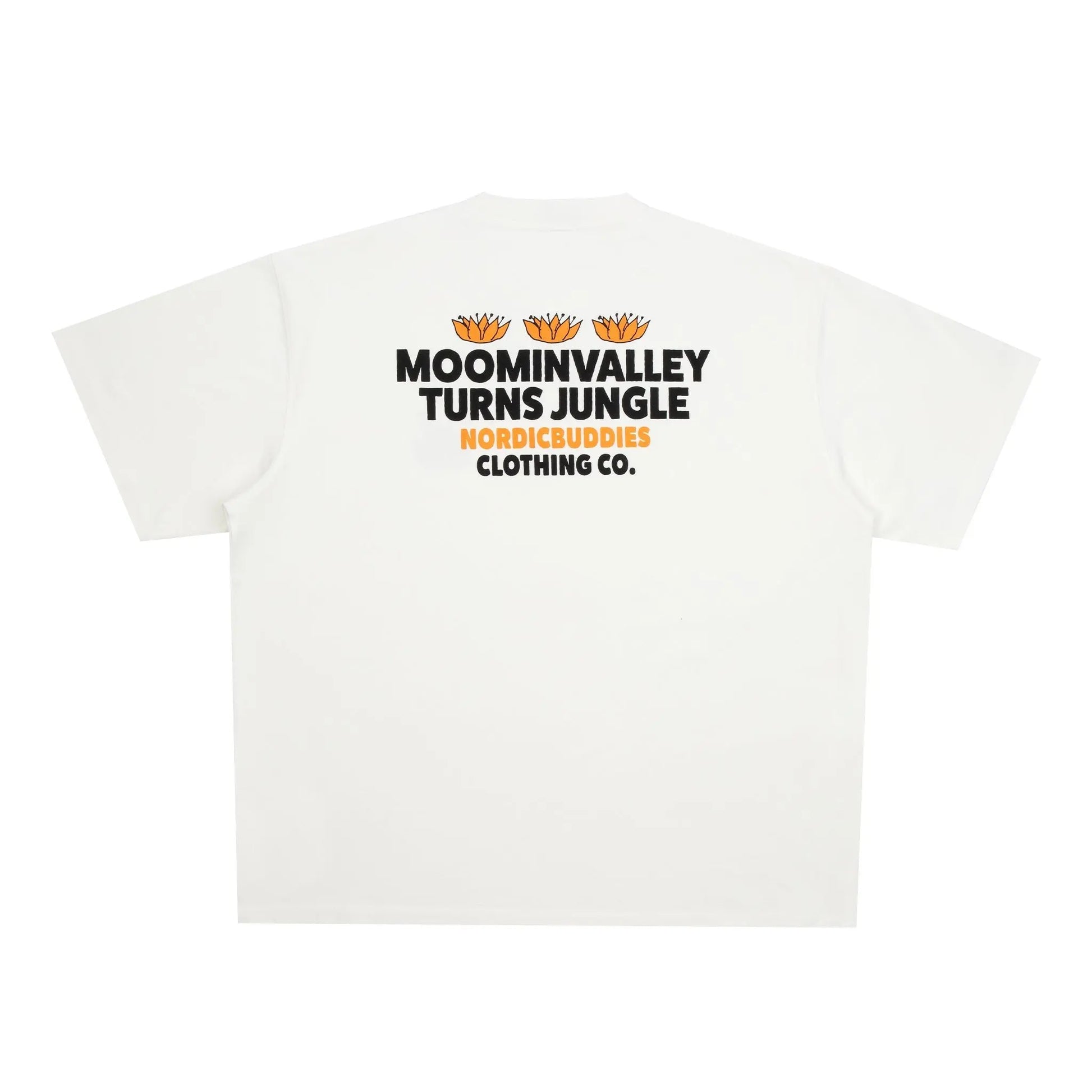 Moomin Jungle Heavy Unisex T-shirt - White