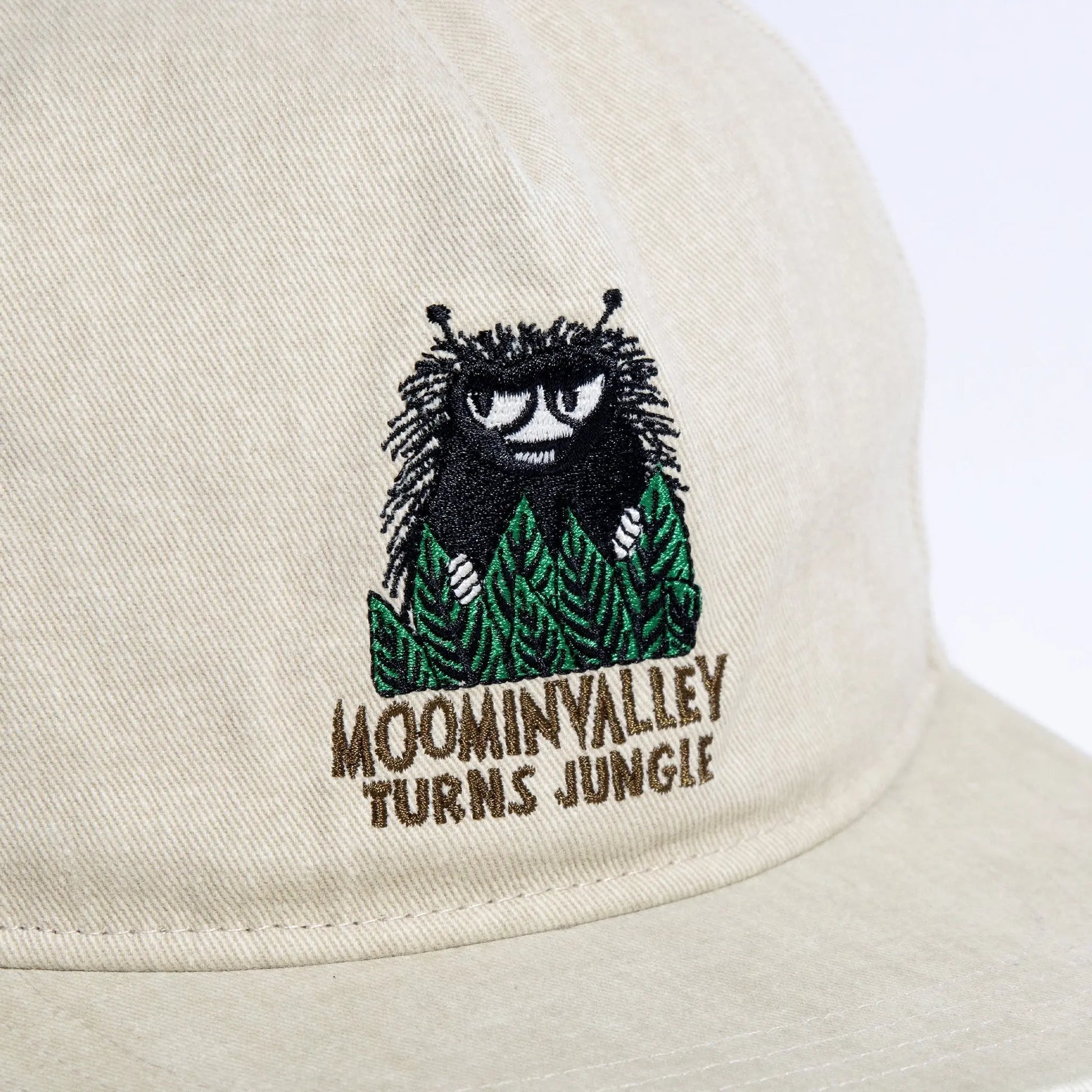 Moomin Washed Denim Adult Cap - Denim Beige