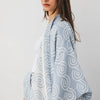 Bamboo Kimono for Women - Blue