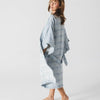 Bamboo Kimono for Women - Blue