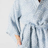 Bamboo Kimono for Women - Blue