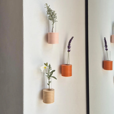 Ribble Wall Vase – Pink