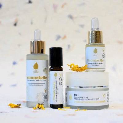 Self-Tanning Drops with Algae Extract and Hyaluronic Acid, 15ml