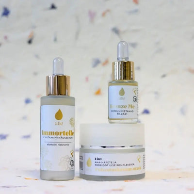Self-Tanning Drops with Algae Extract and Hyaluronic Acid, 15ml