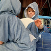 Short-Sleeve Poncho SHARK - For KIDS (Size 122-150)