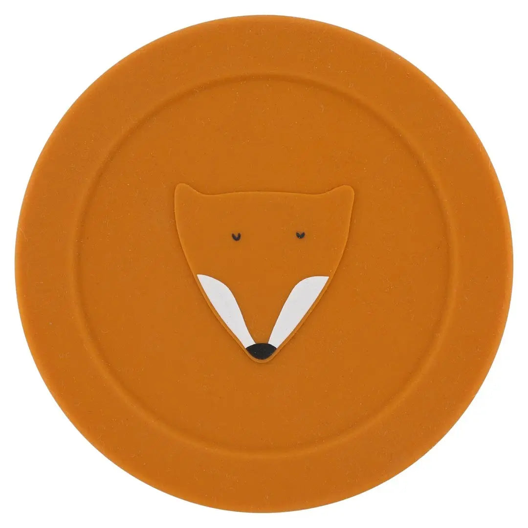 Silicone Snack Container with Lid - Mr. Fox